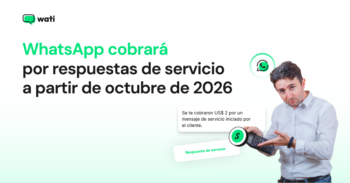 Precios de Mensajes de Servicio de WhatsApp: Actualización de Precios de Octubre