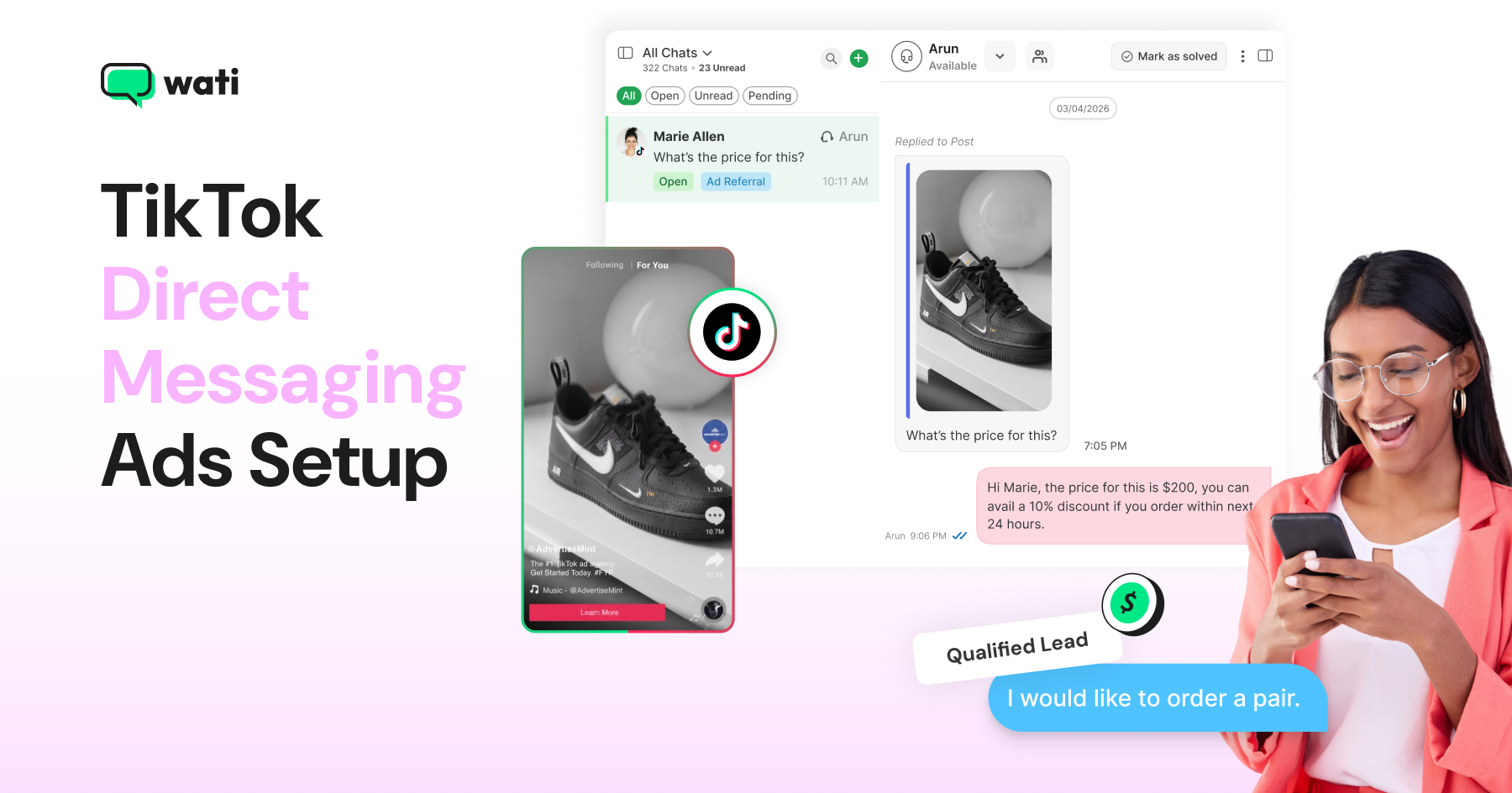 What are TikTok Direct Messaging Ads? Non-Technical Setup Guide