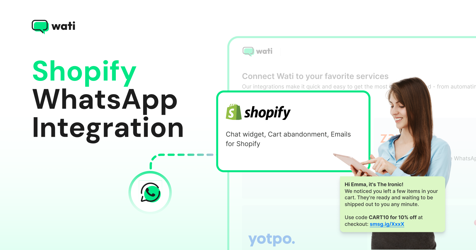 Shopify WhatsApp Integration: How to Connect Your Store and Go Live in Under an Hour