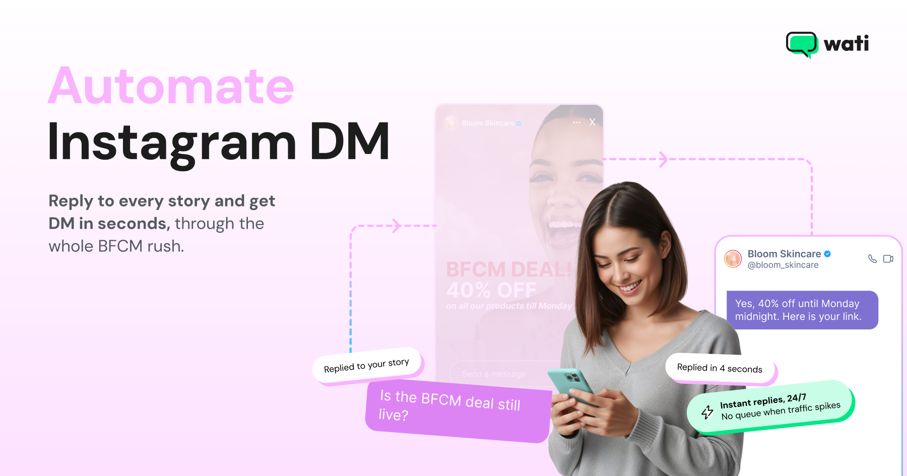 How to Automate Instagram DMs for Black Friday & Cyber Monday (7 Steps)