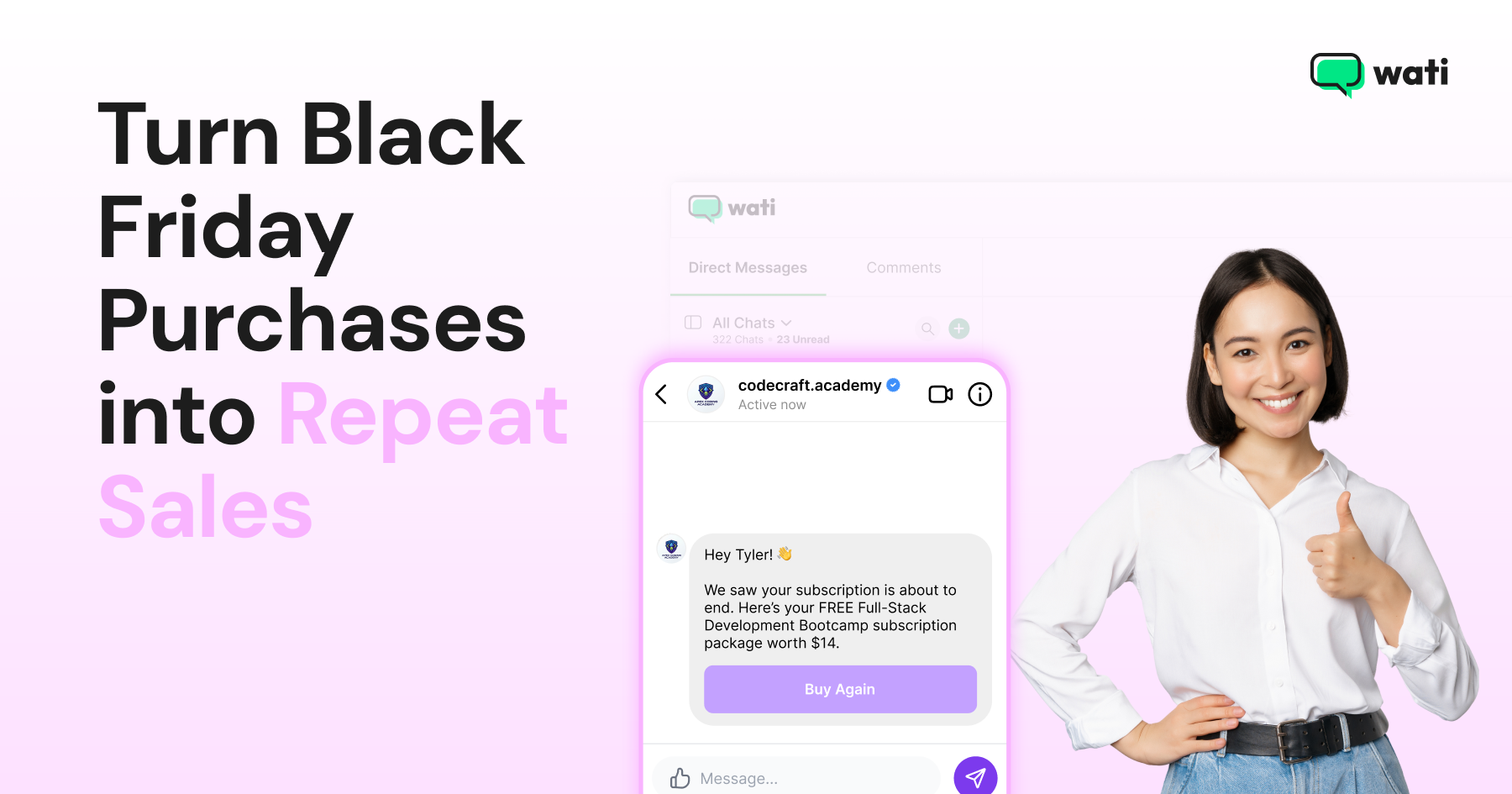 Black Friday Post-Purchase Evaluation: Using WhatsApp to Cut Product Returns and Build Loyalty
