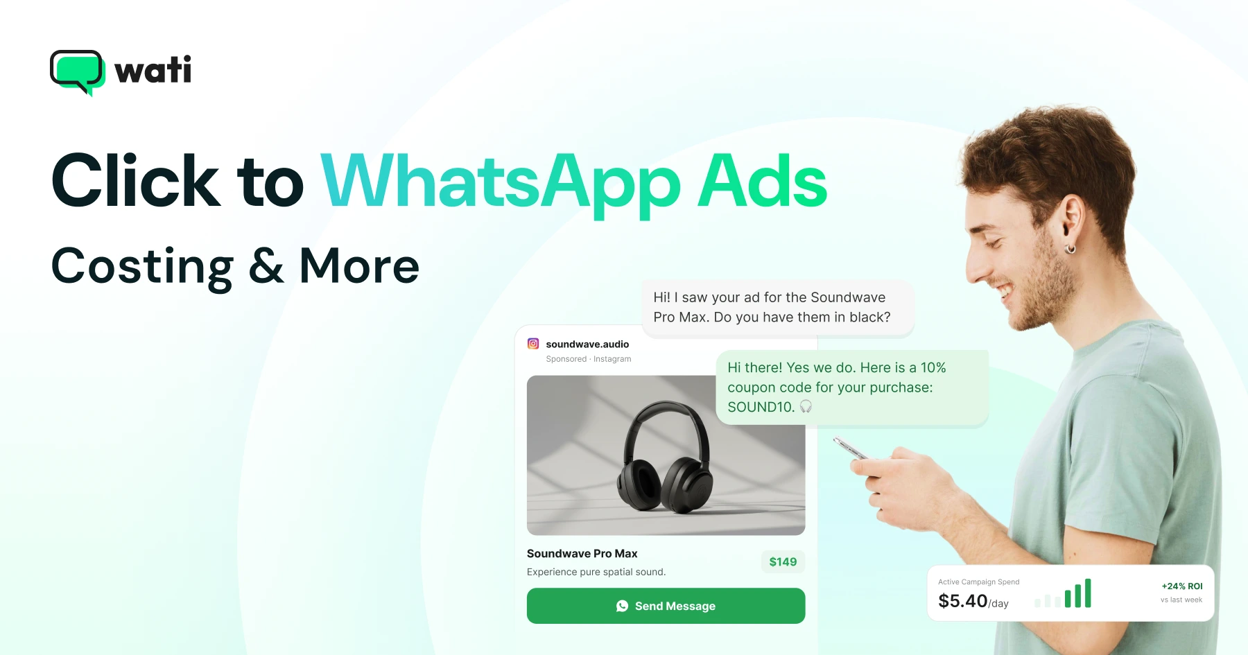 Click to WhatsApp Ads costing