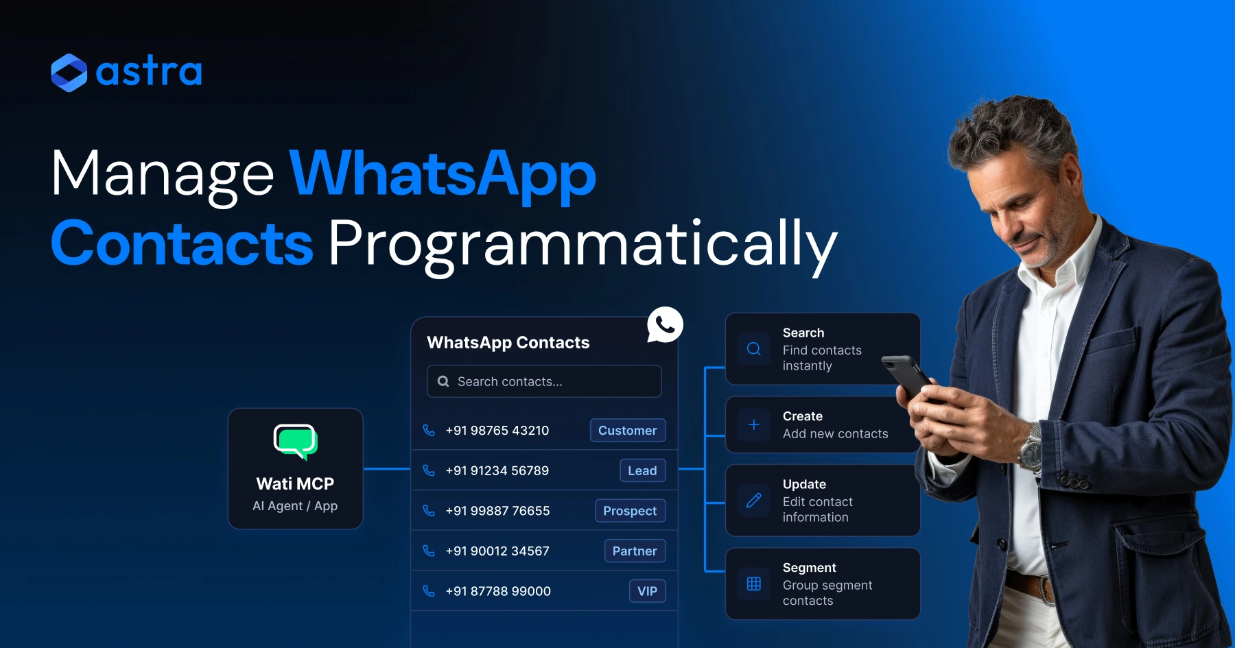 Manage WhatsApp Contacts Programmatically Using Wati MCP