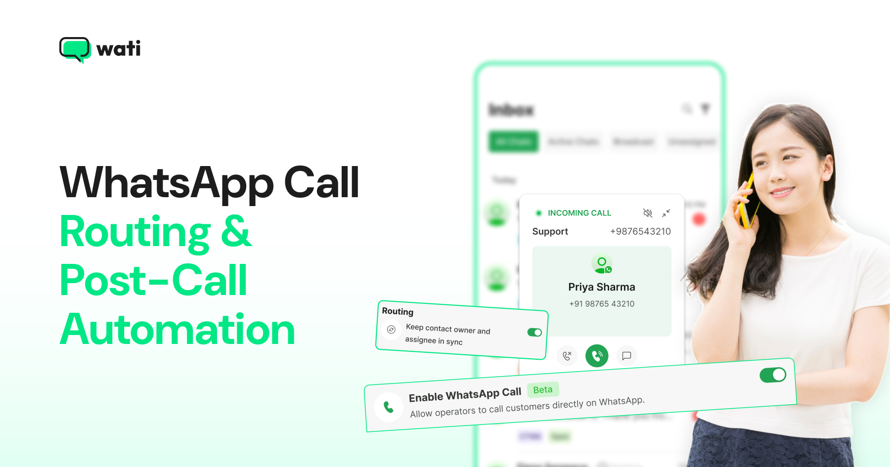 WhatsApp Business Calling: How Call Routing and Post-Call Automation Work