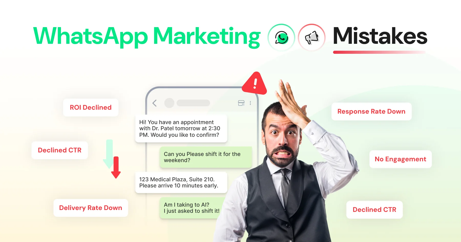 A guide to the WhatsApp marketing mistakes brands make and should avoid