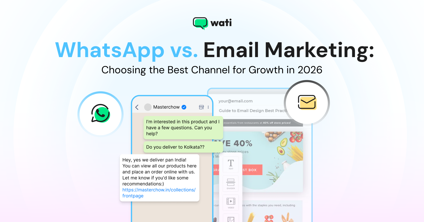 whatsapp marketing vs email marketing
