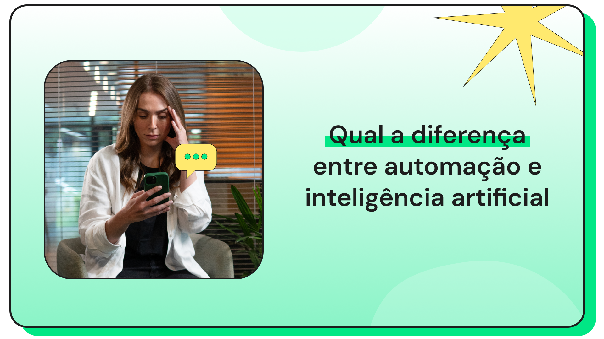 Automação e IA no atendimento: qual diferença e como usar?