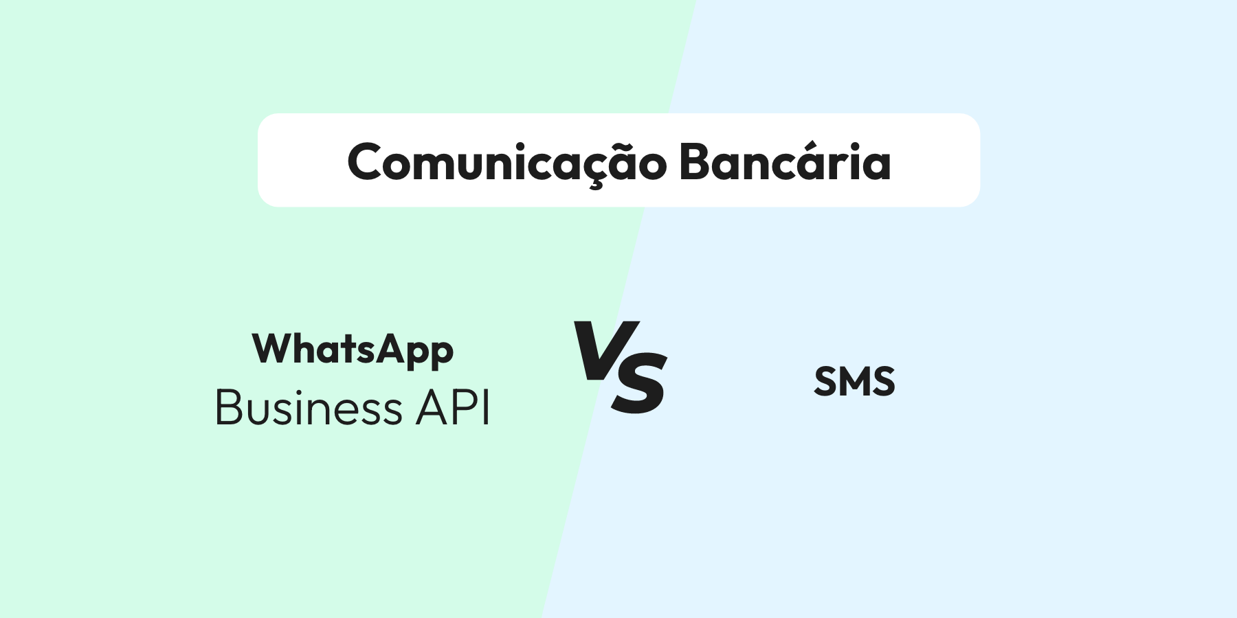 Comunicação Bancária: WhatsApp Business API vs. SMS