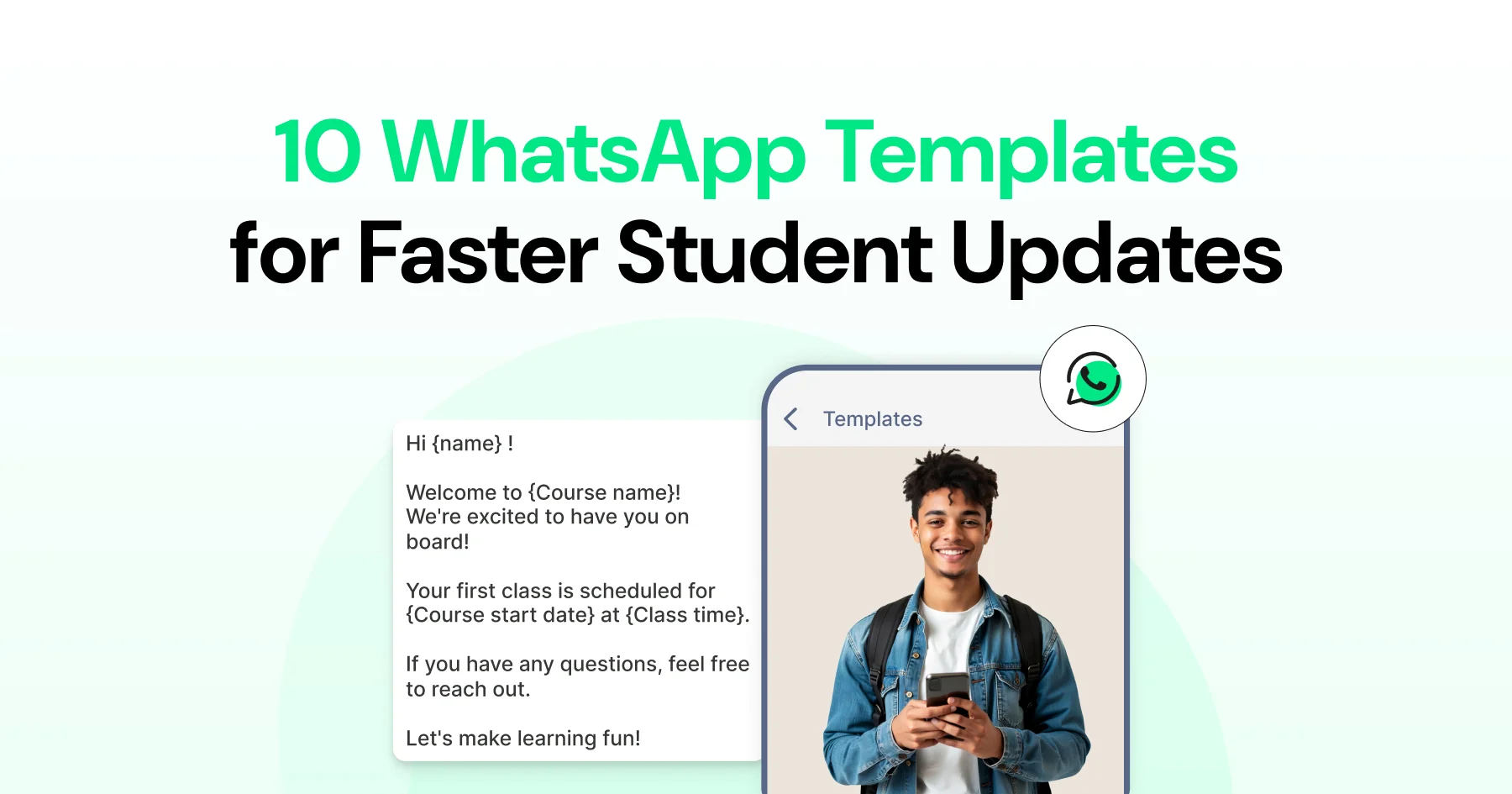 10 WhatsApp Message Templates for Tuition Classes to Save Time and Boost Engagement