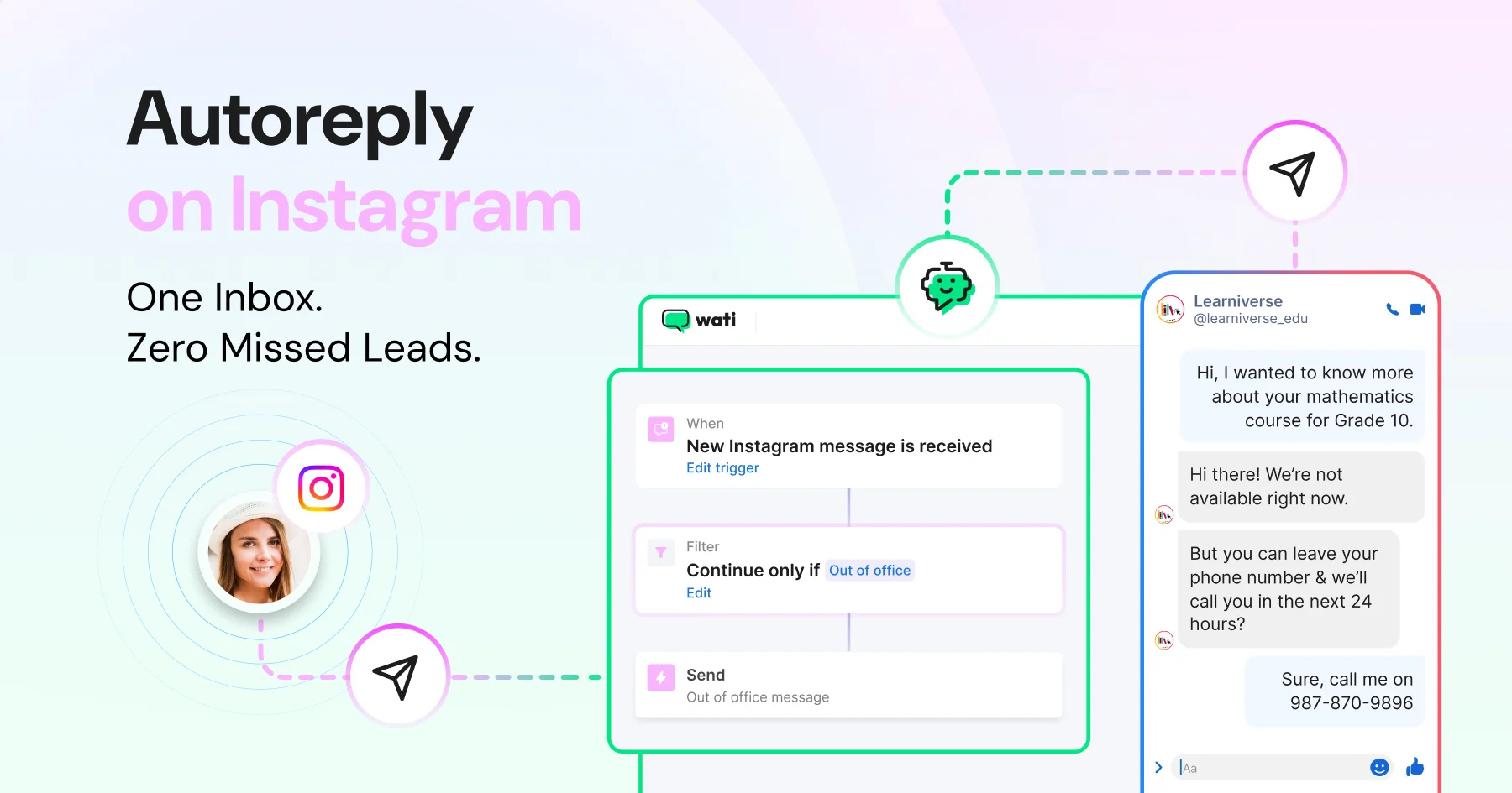 A guide on why using one phone for Instagram kills the productivity of brands and where autoreply comes in the picture