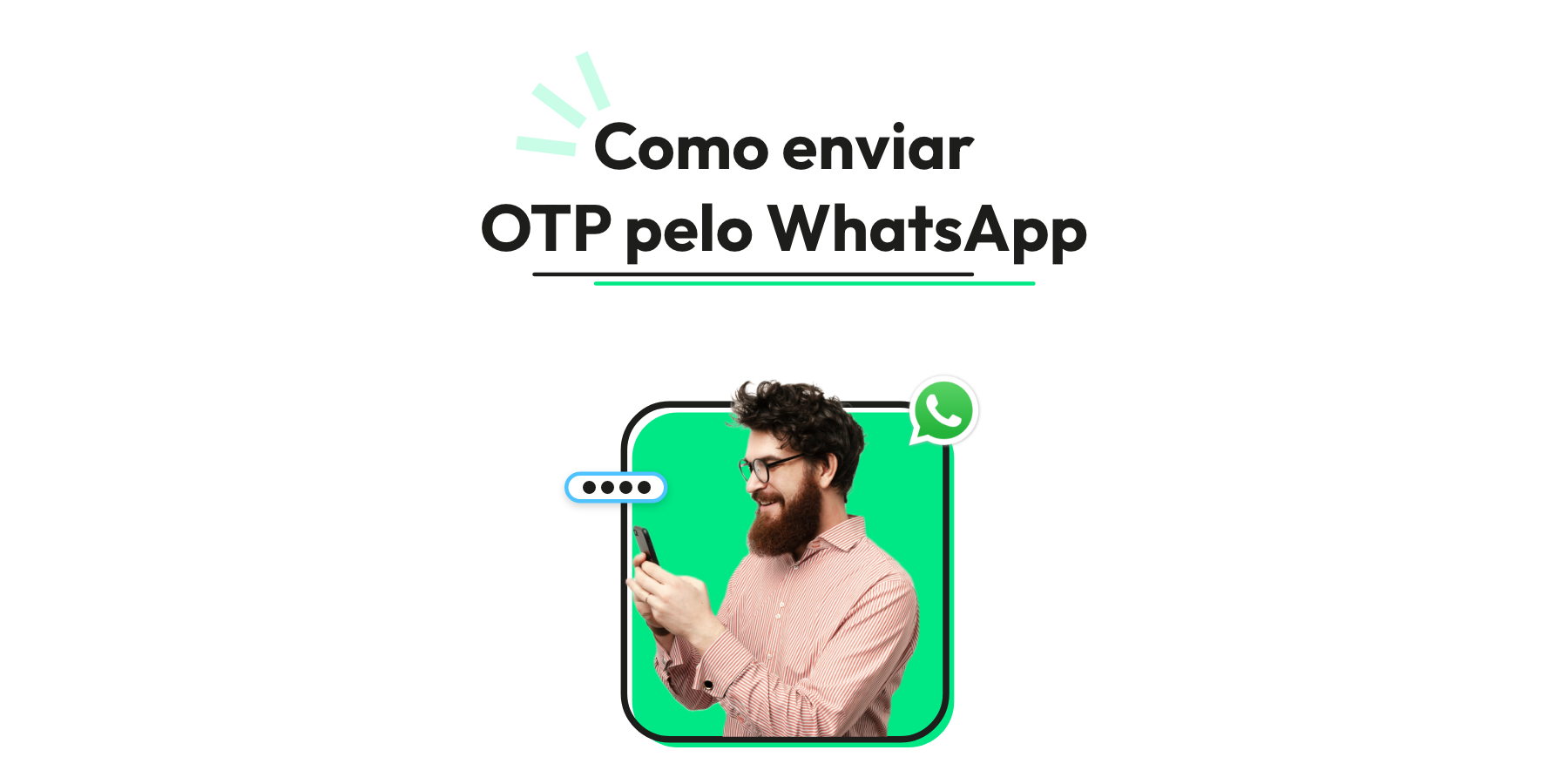 Como enviar OTP pelo WhatsApp