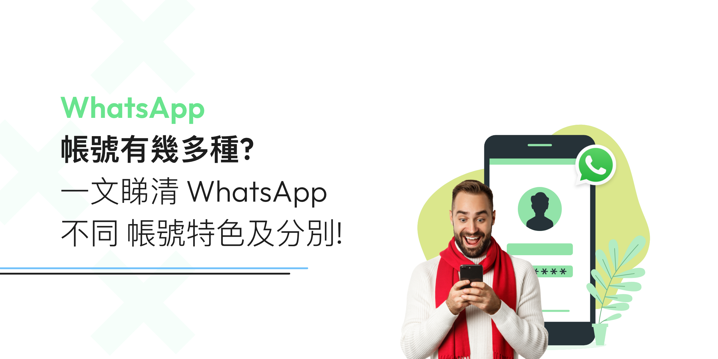 WhatsApp 帳號有幾多種?一文睇清 WhatsApp 不同帳號特色及分別!