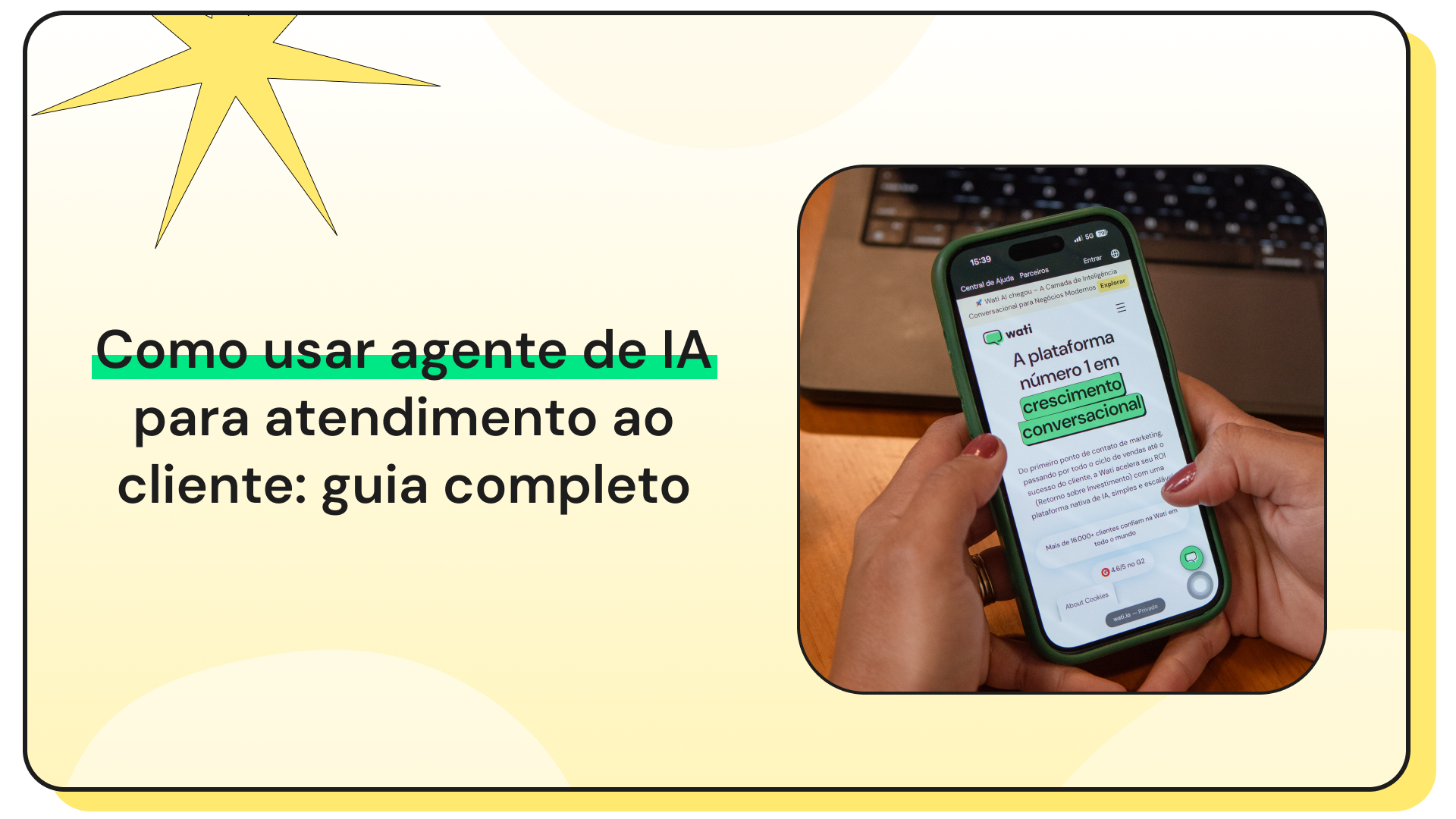 Como usar agente de IA para atendimento ao cliente
