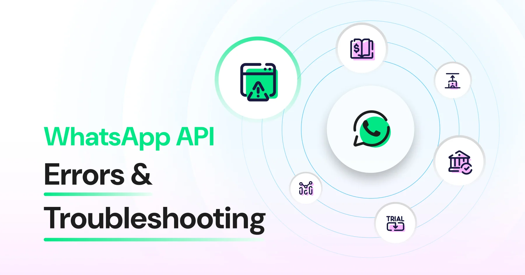 A detailed guide explaining common WhatsApp API errors, what they mean, and step-by-step solutions to troubleshoot and fix them effectively