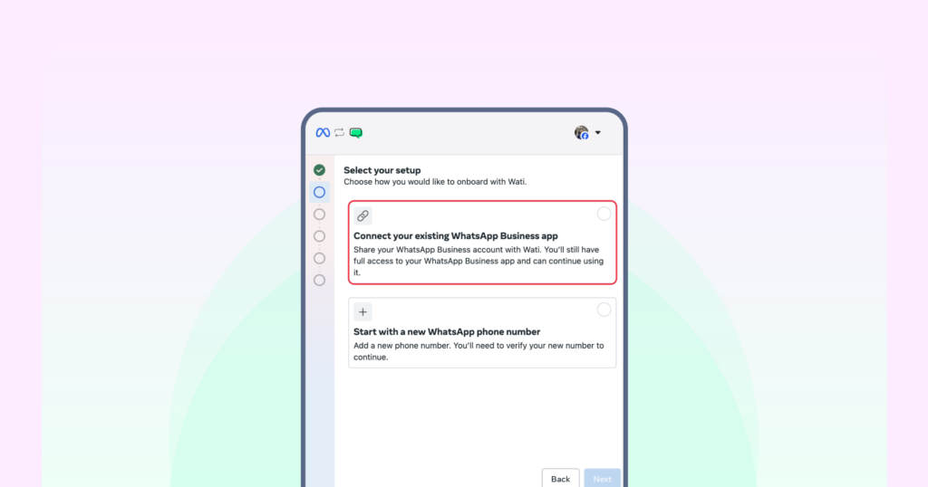 setting up your whatsapp coexistence to manage front and backend simultaneously