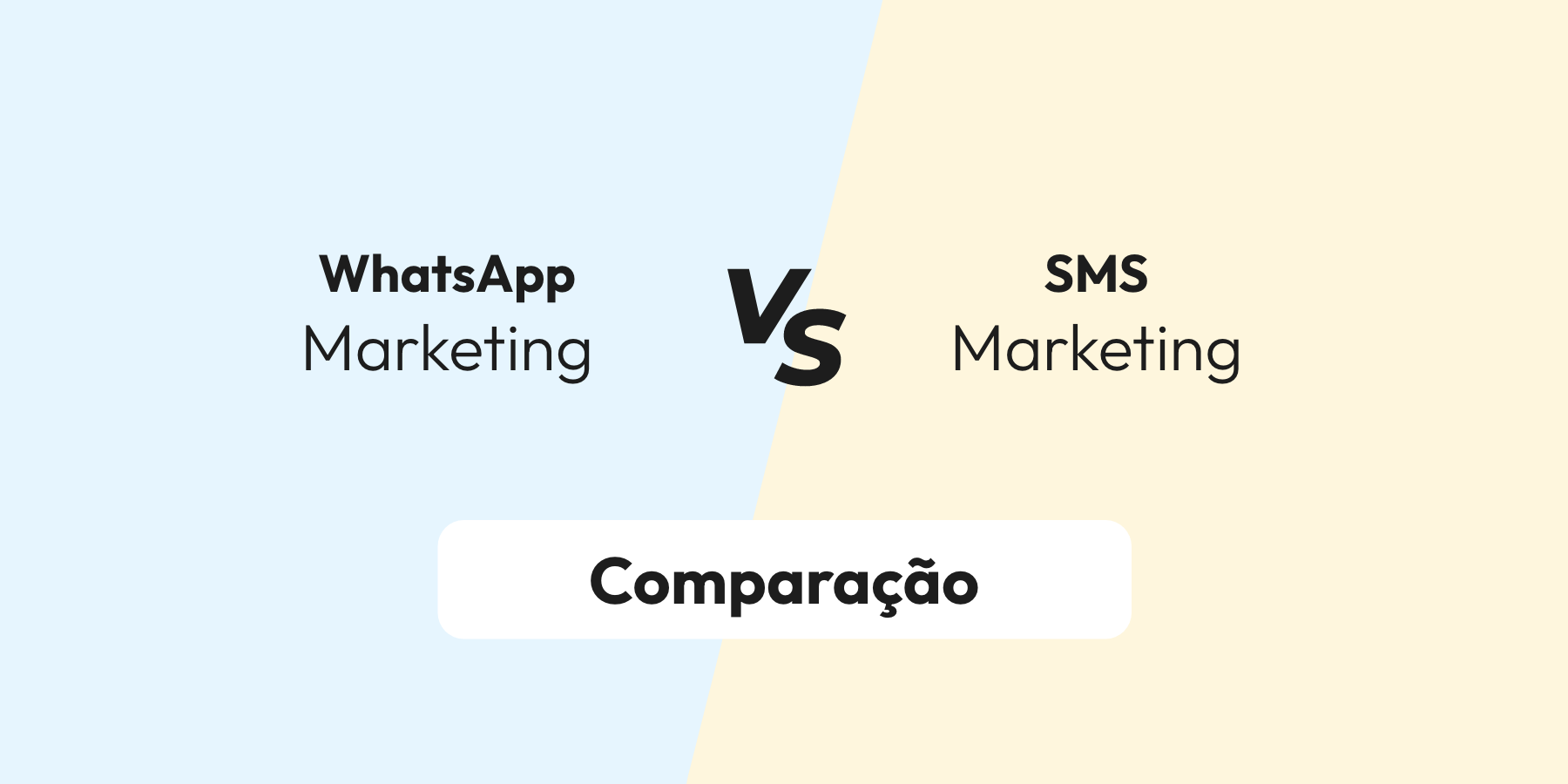 Marketing no WhatsApp vs. Marketing por SMS: Uma Comparação