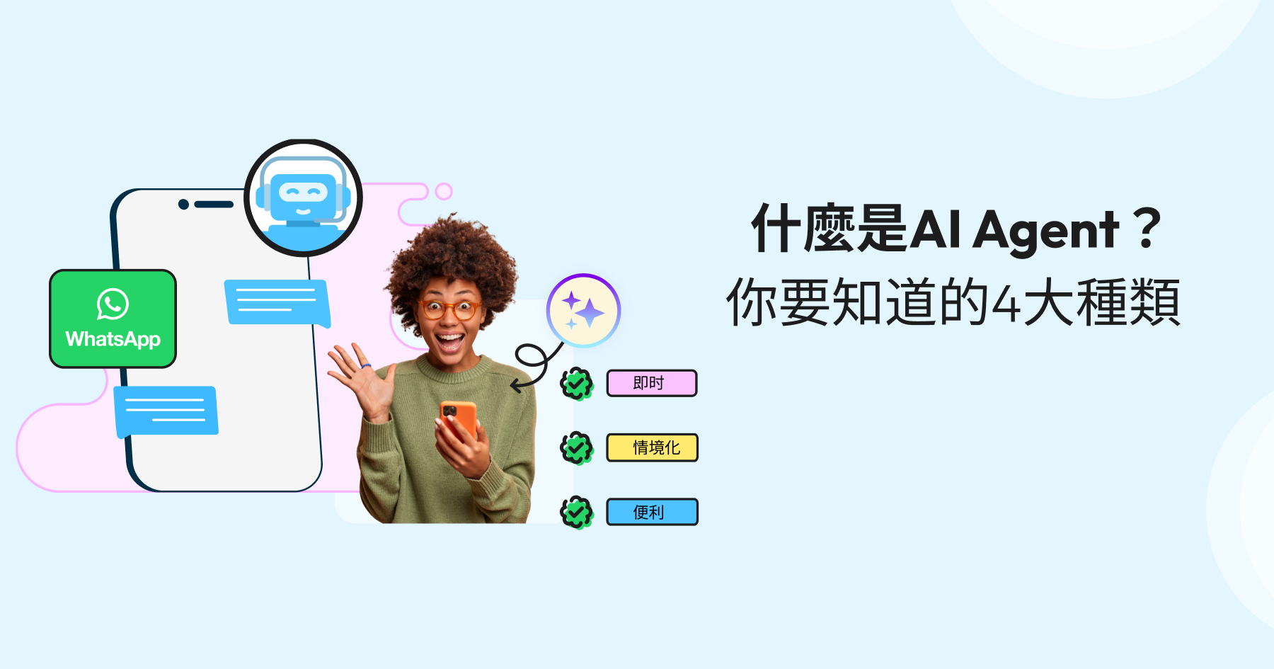 什麼是AI Agent?你要知道的4大種類