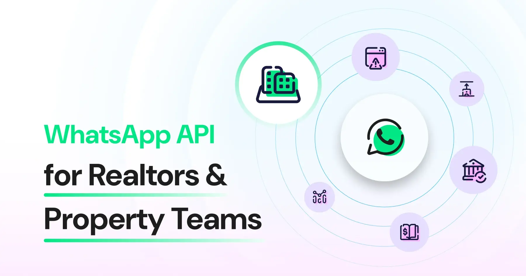 A comprehensive guide explaining how real estate businesses can use WhatsApp API to manage inquiries, leads, and customer communication