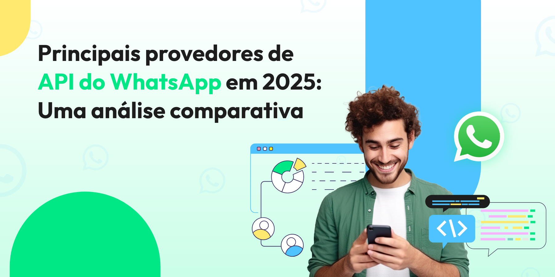 Principais provedores de API do WhatsApp em 2025: Uma análise comparativa