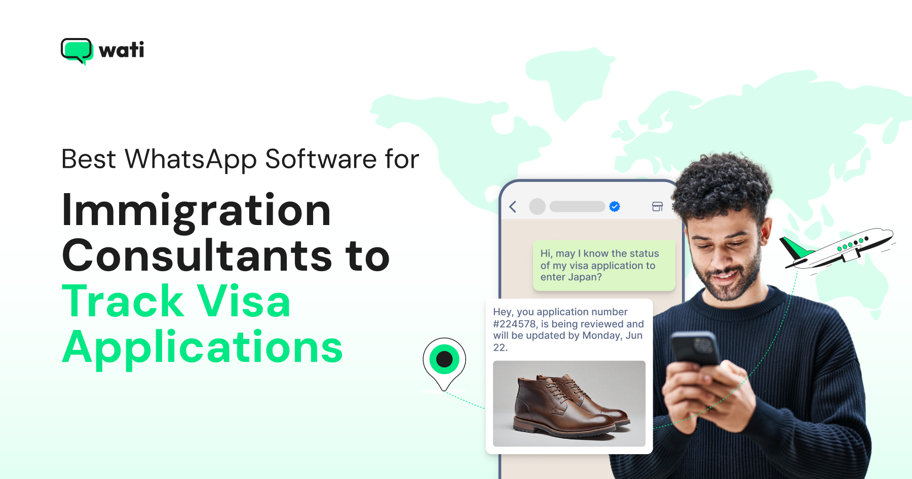 Best WhatsApp Tool for Immigration Consultants to Track Visa Application Status?