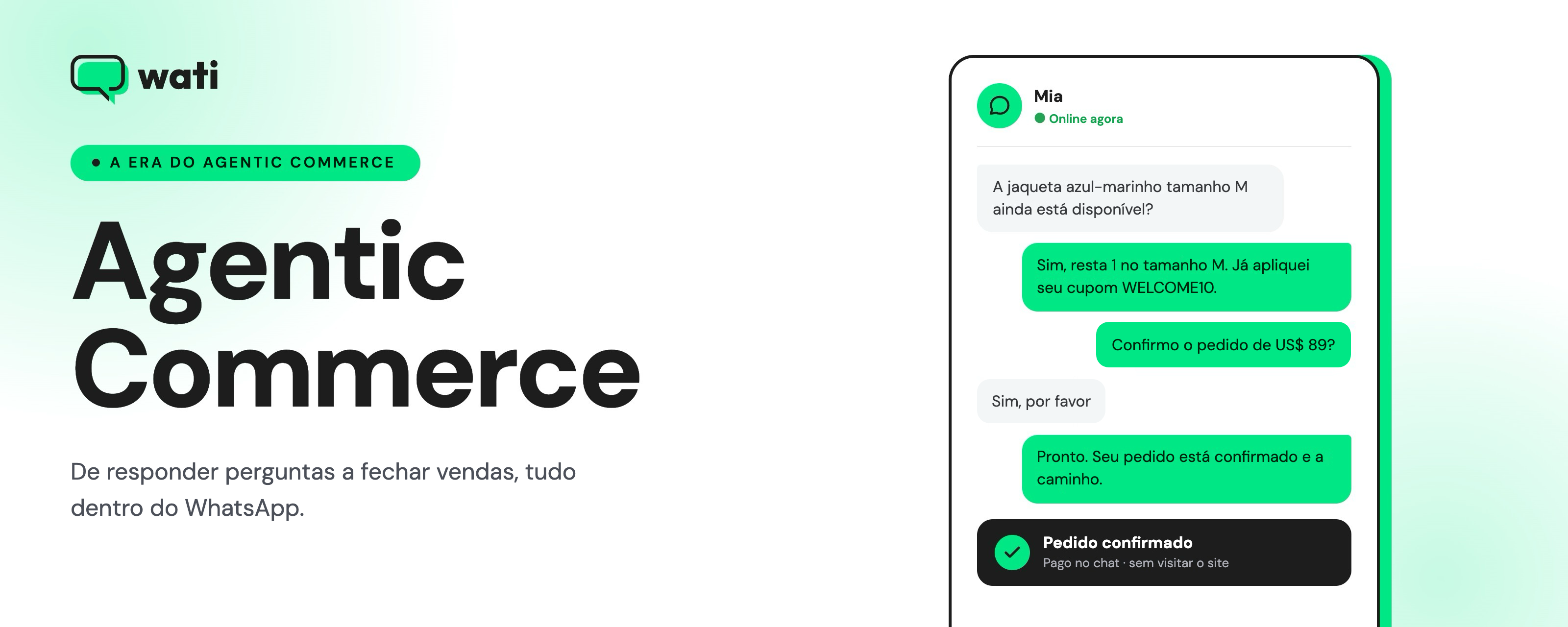 O Que É Agentic Commerce? Por Que a Próxima Onda Está Acontecendo no WhatsApp