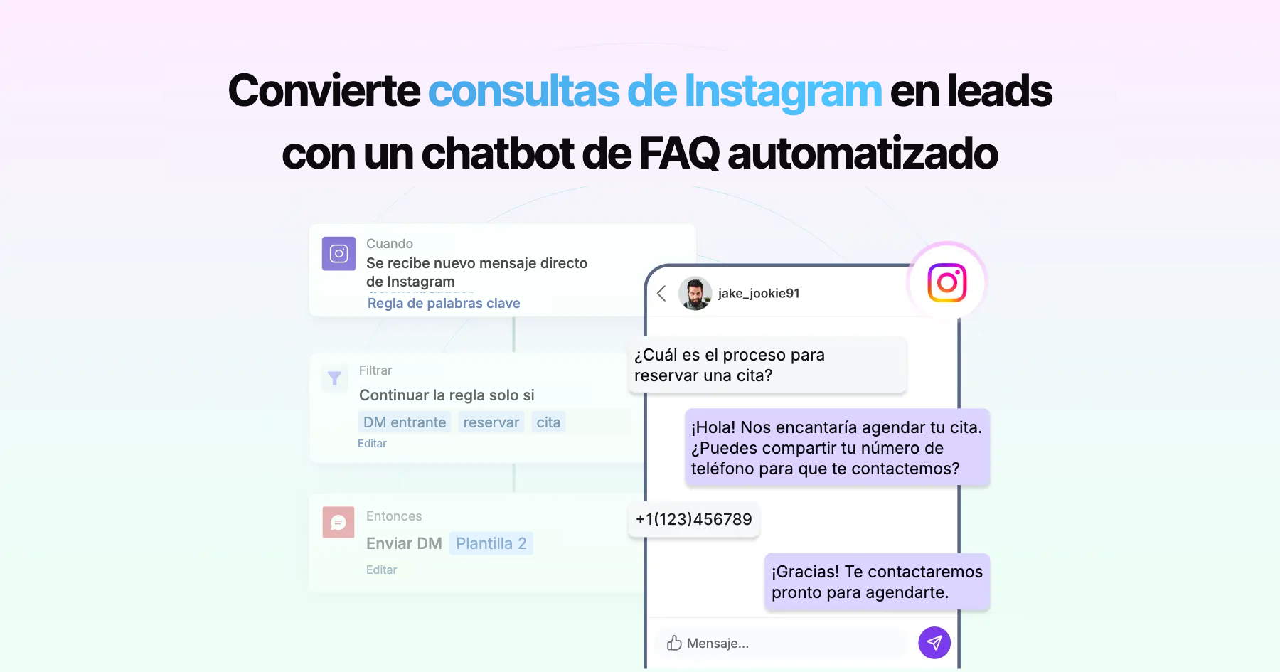 Cómo Configurar un Chatbot de Instagram para Responder FAQs Automáticamente (Guía 2026)