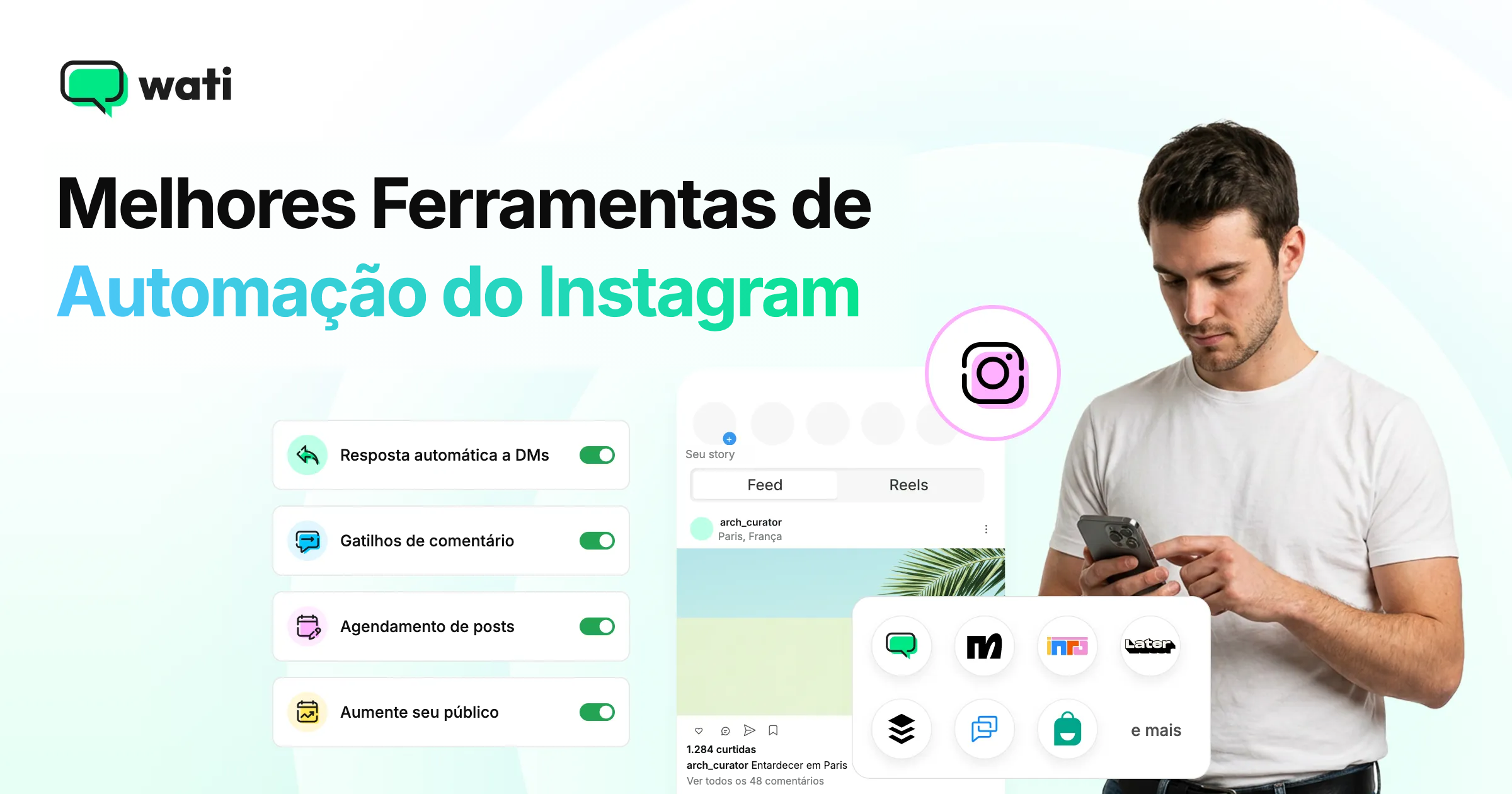 As 10 Melhores Ferramentas de Automação do Instagram em 2026: Comparadas e Classificadas