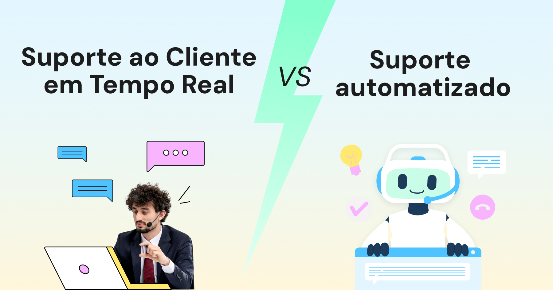 Atendimento Humano vs Automatizado: Como Construir uma Estratégia Moderna de Atendimento ao Cliente