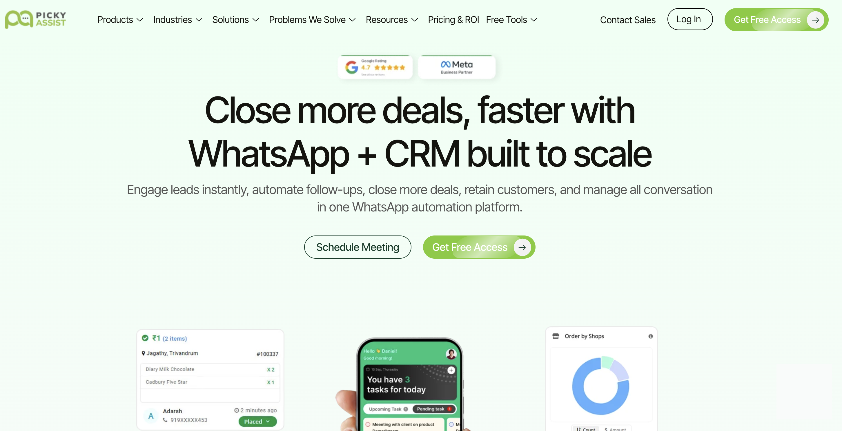 Picky Assist WhatsApp automation tool