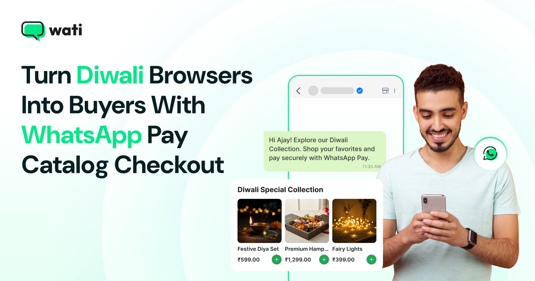 Skip the Redirect: Turn Diwali Browsers Into Buyers With WhatsApp Pay Catalog Checkout
