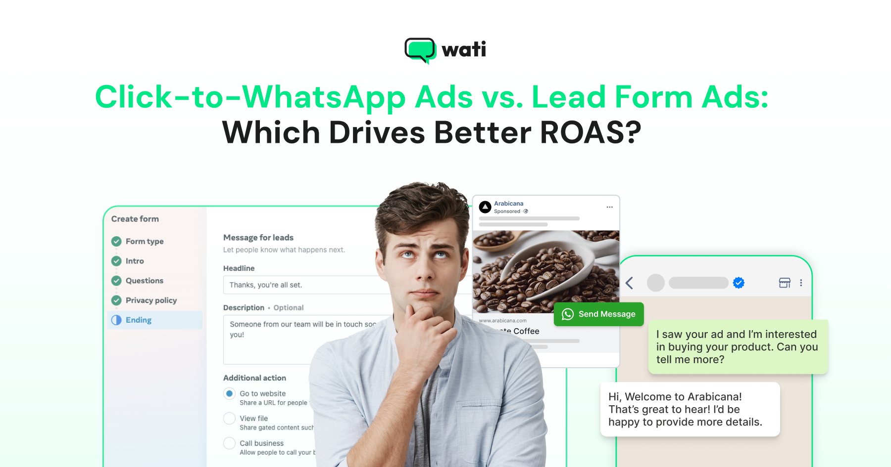 Click-to-WhatsApp Ads vs. Lead Form Ads: Which Drives Better ROAS?
