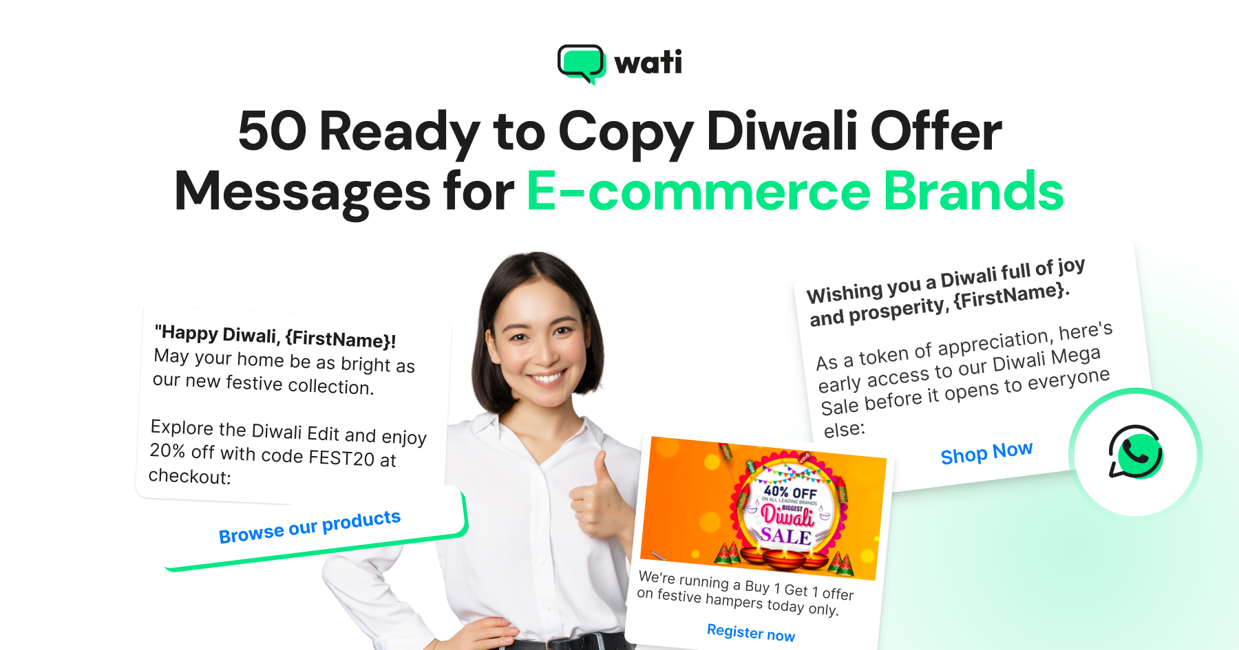 50 Ready-to-Copy Diwali Offer Messages for E-commerce Brands