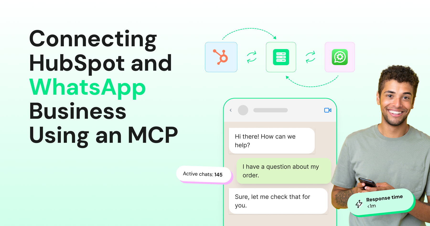 Connecting HubSpot and WhatsApp Business Using an MCP Server