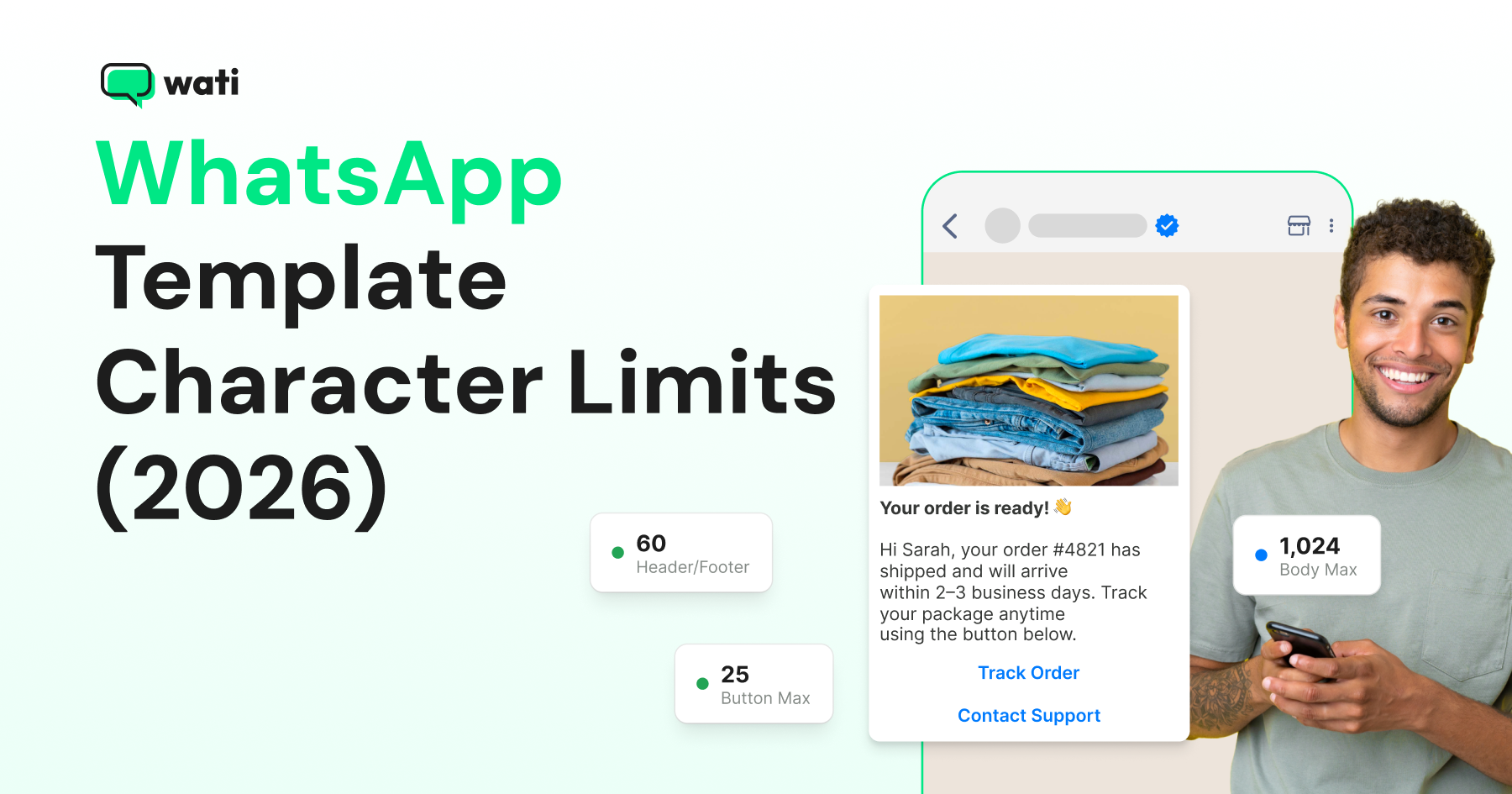 WhatsApp Template Message Character Limits (2026)