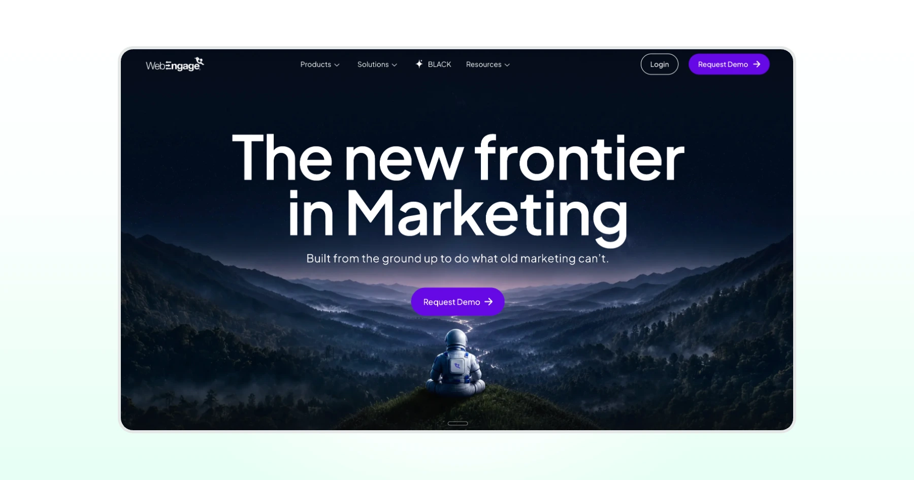 WebEngage Homepage