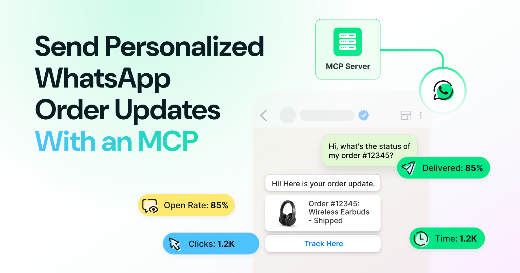 Send Personalized WhatsApp Order Updates With an MCP Server