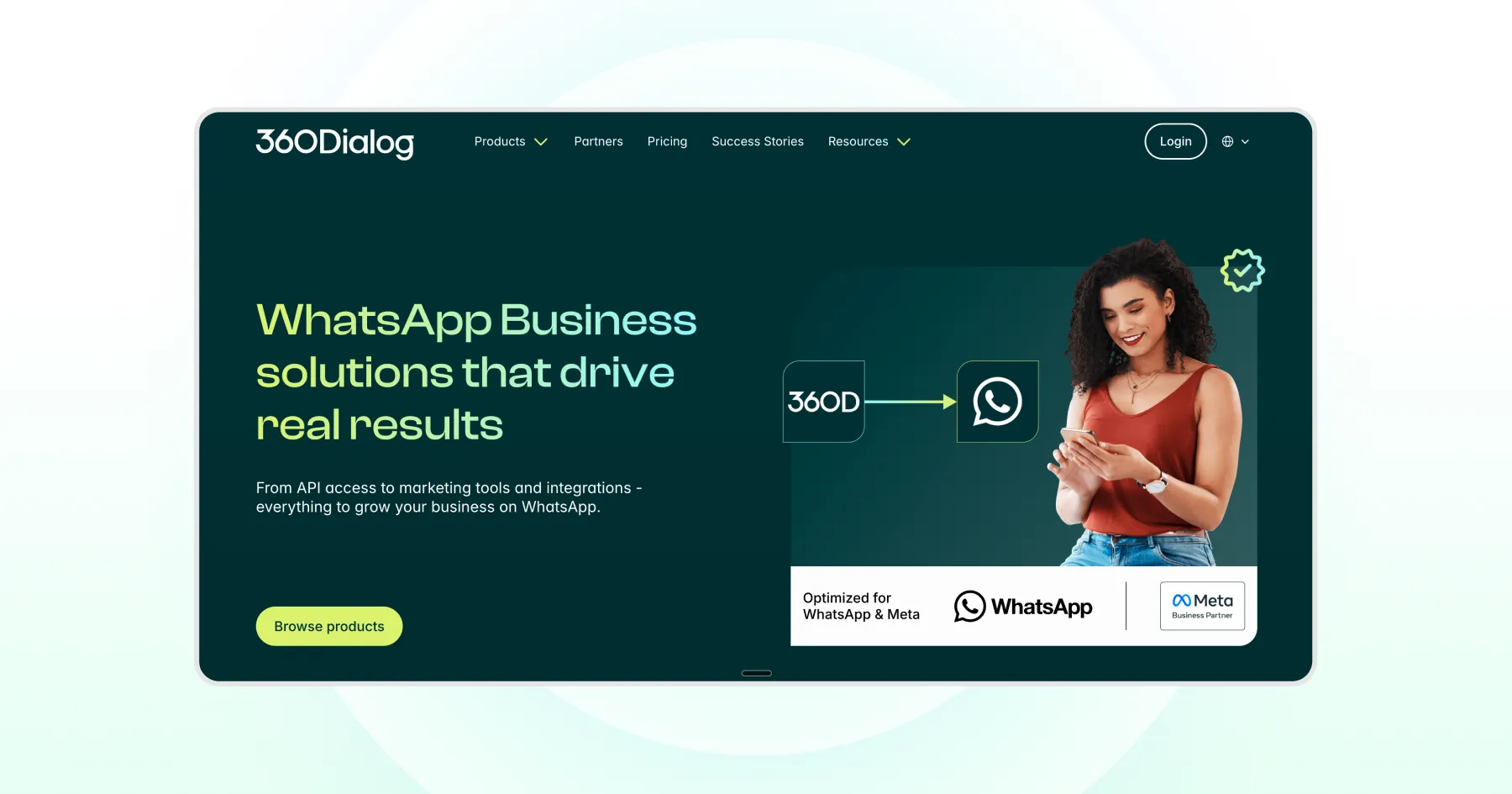 360Dialog Homepage