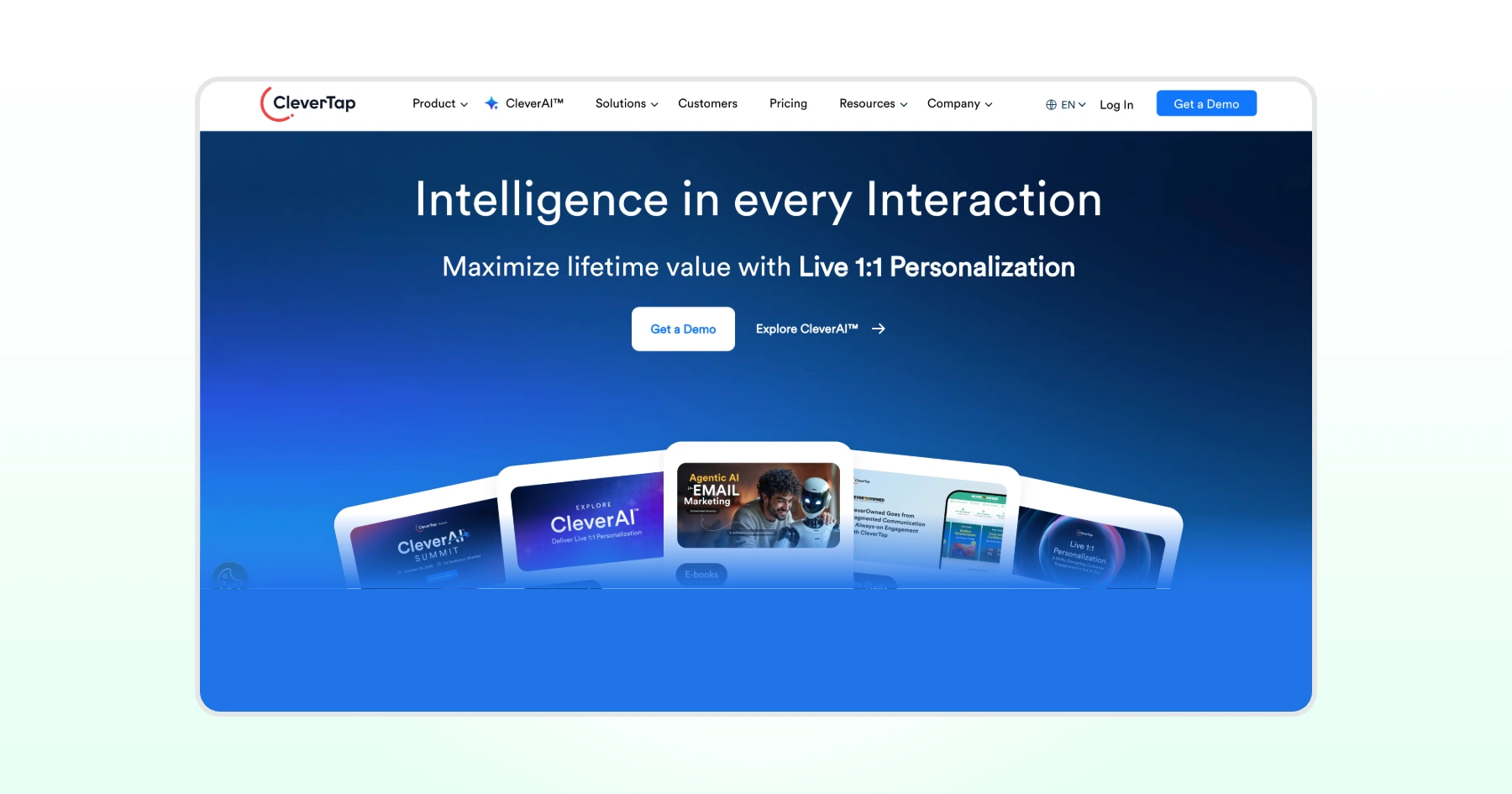 CleverTap Homepage