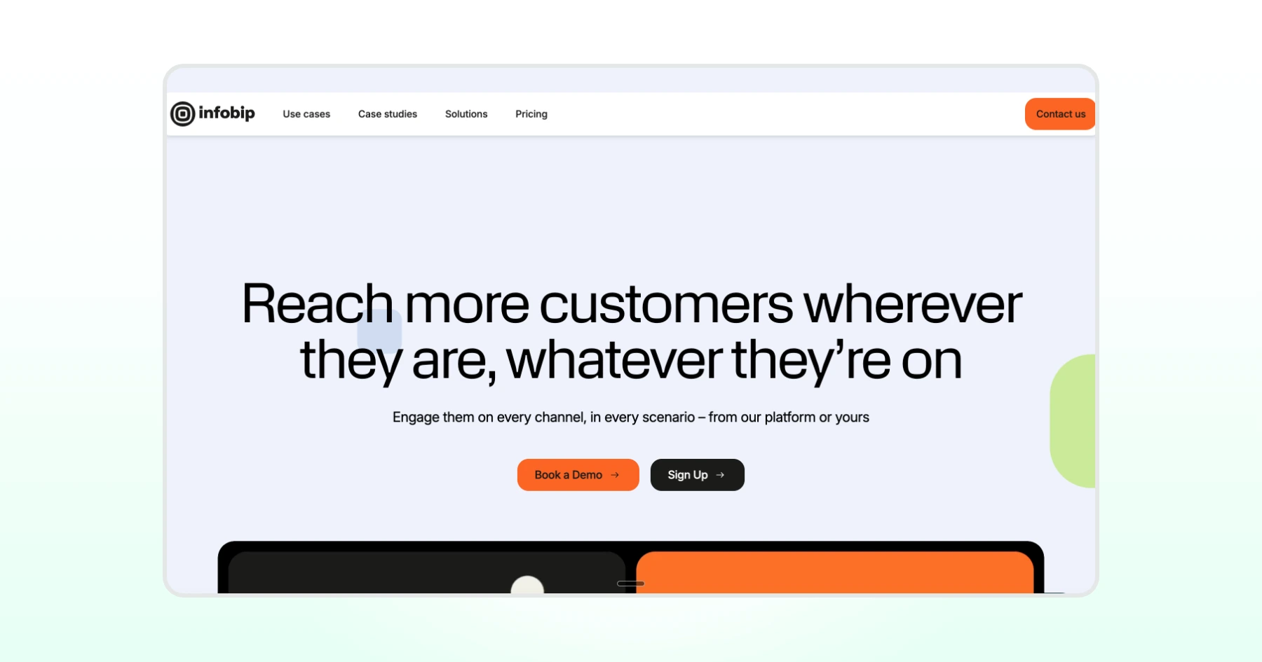 Infobip Homepage