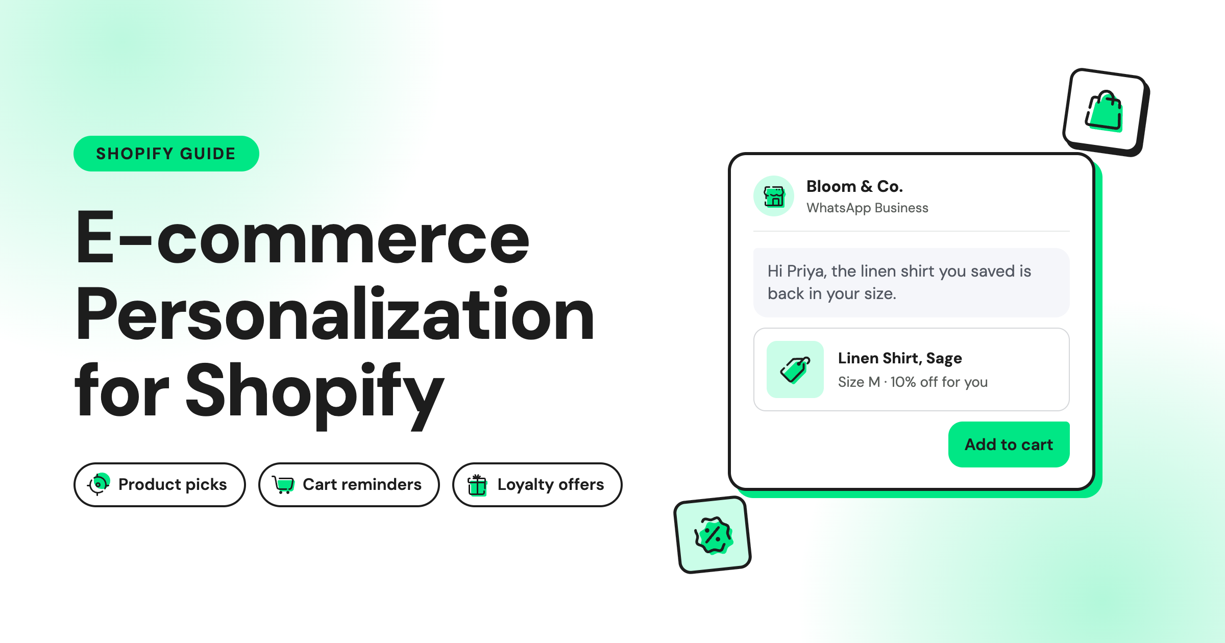 E-commerce Personalization for Shopify: How to Personalize Marketing Without a Data Team