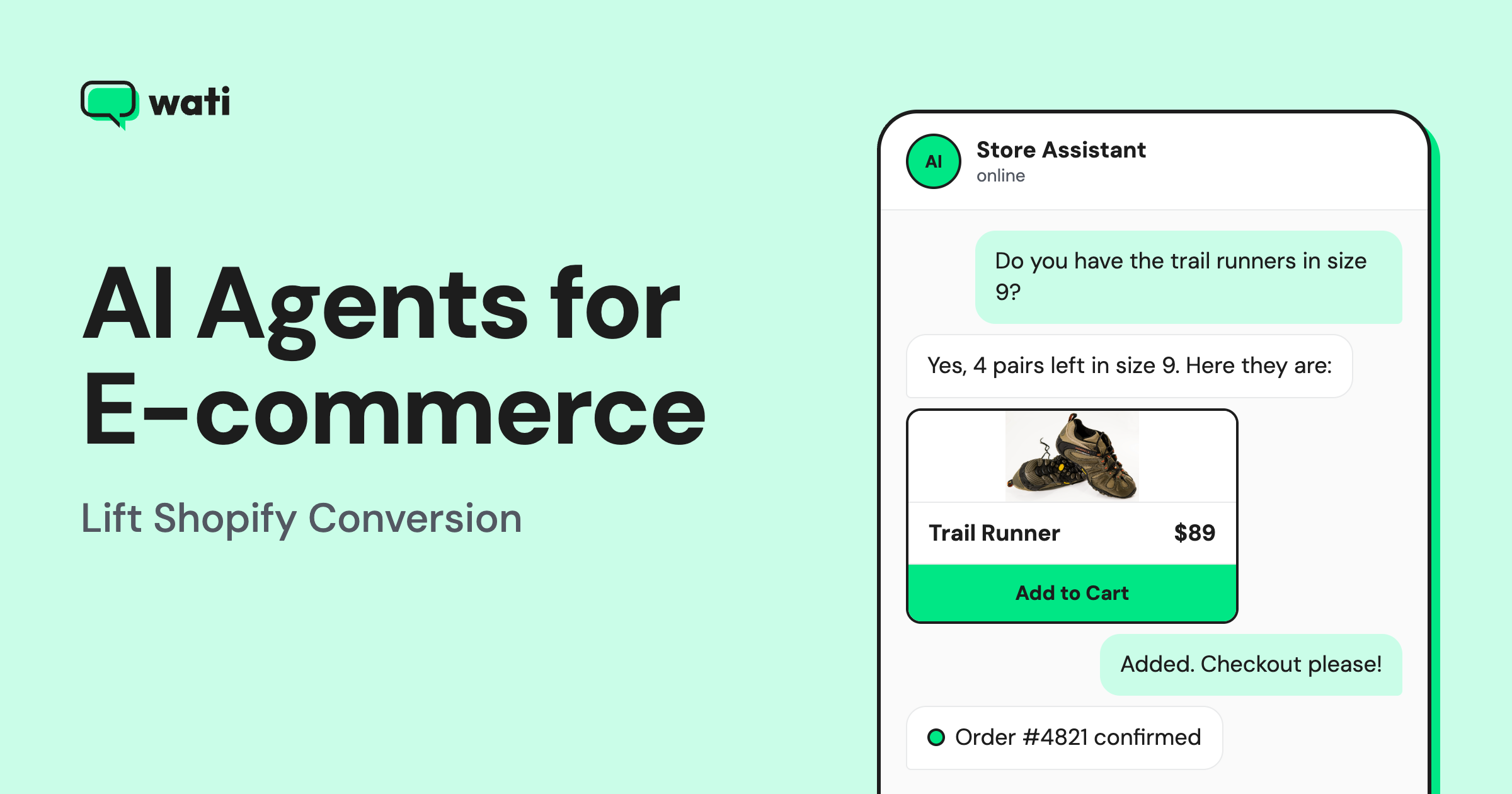 How AI Agents for E-commerce Turn Shopify Browsers into Buyers
