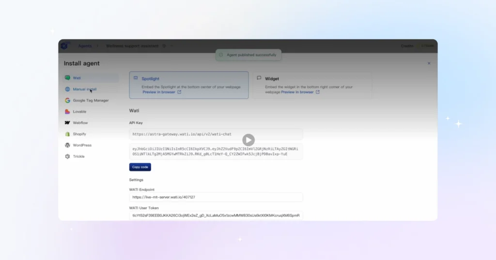 astra 2.0's seamless API integration to launch voice ai agent without heavy coding