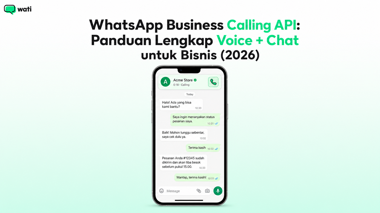 WhatsApp Business Calling API: Panduan Lengkap Voice + Chat untuk Bisnis di 2026