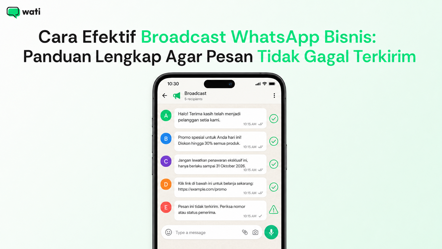 Cara Efektif Broadcast WhatsApp Bisnis: Panduan Lengkap Agar Pesan Tidak Gagal Terkirim
