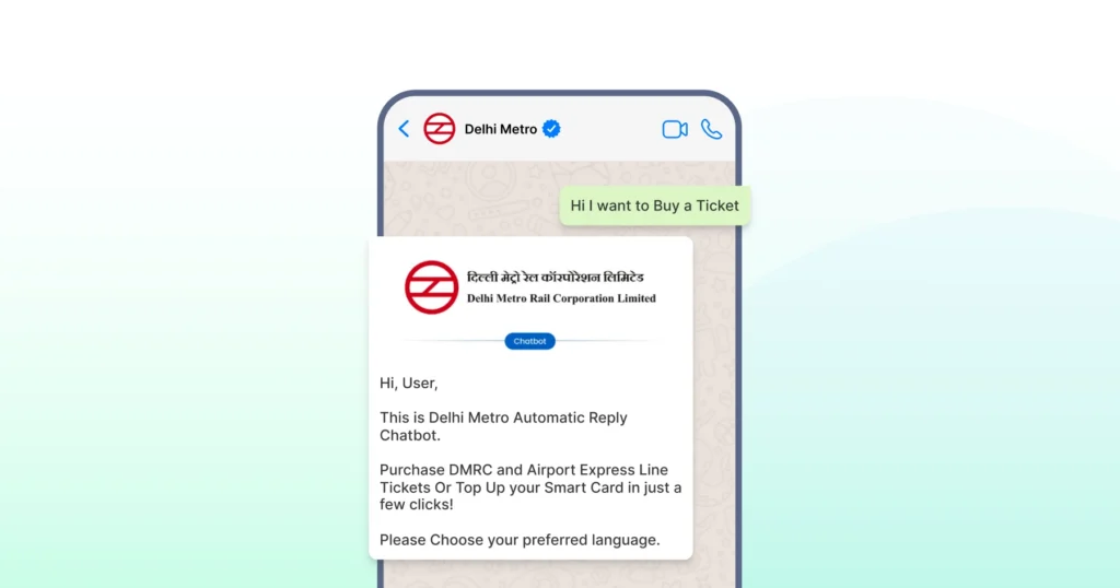 DTCs campaign to increase booking frequency via WhatsApp’s end-to-end workflow