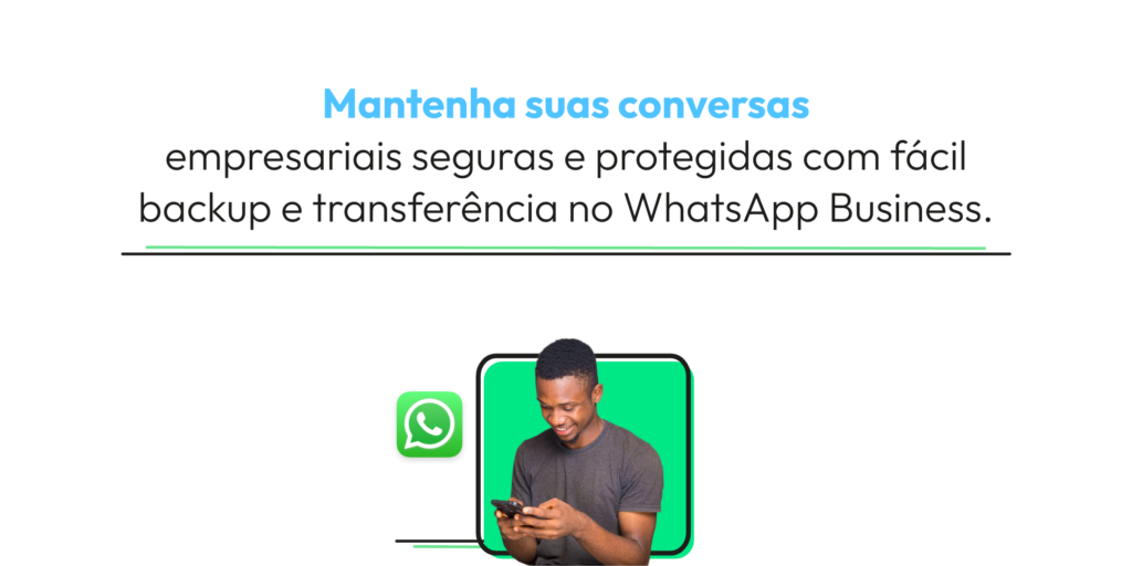 backup do WhatsApp Business