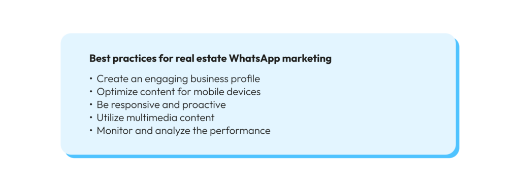 WhatsApp Business for Real Estate