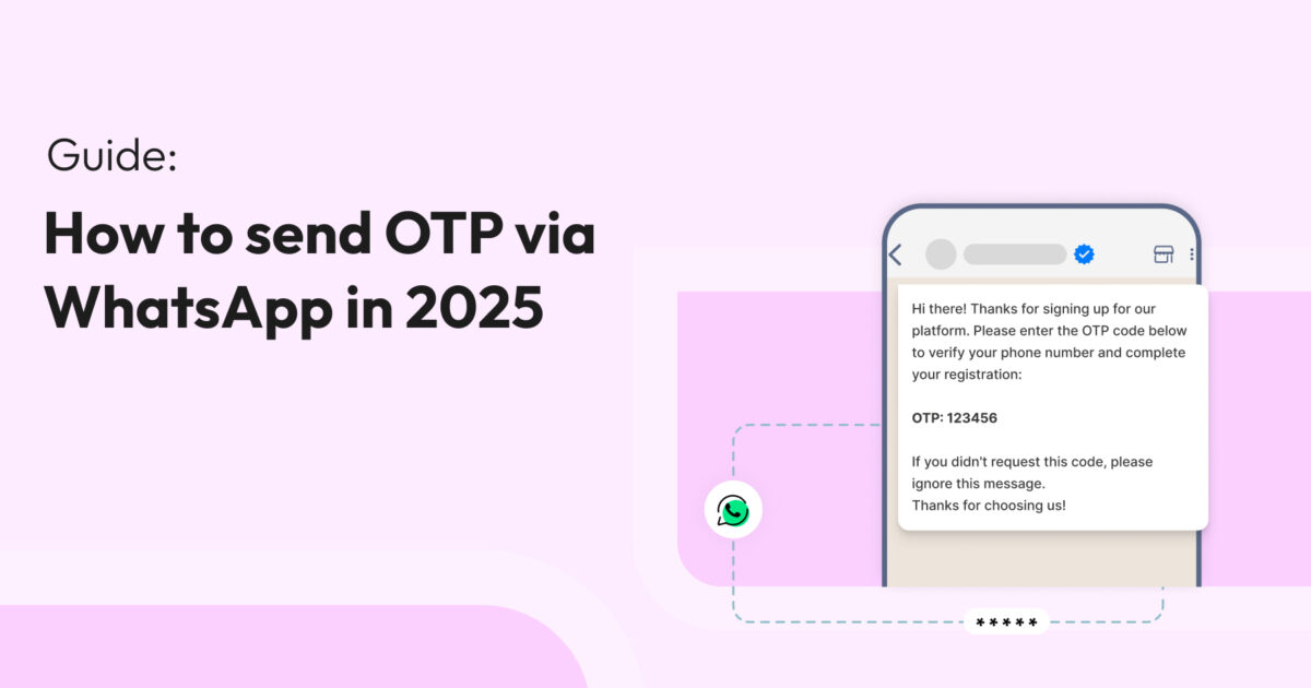 WhatsApp OTP How To Send OTP on WhatsApp