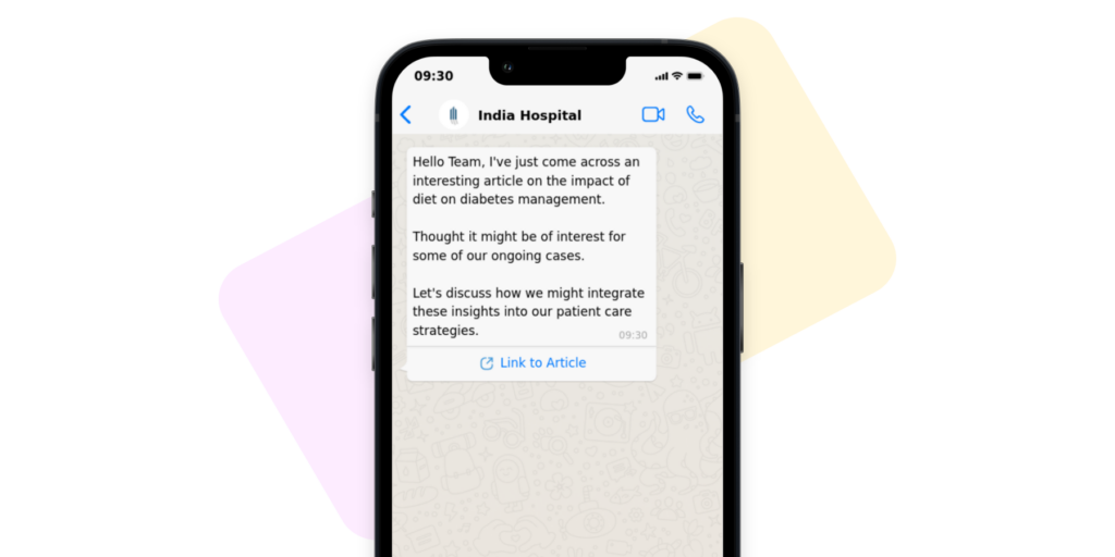 Exchange Professional Insights - WhatsApp in Healthcare