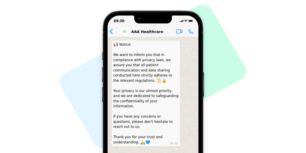 WhatsApp in Healthcare